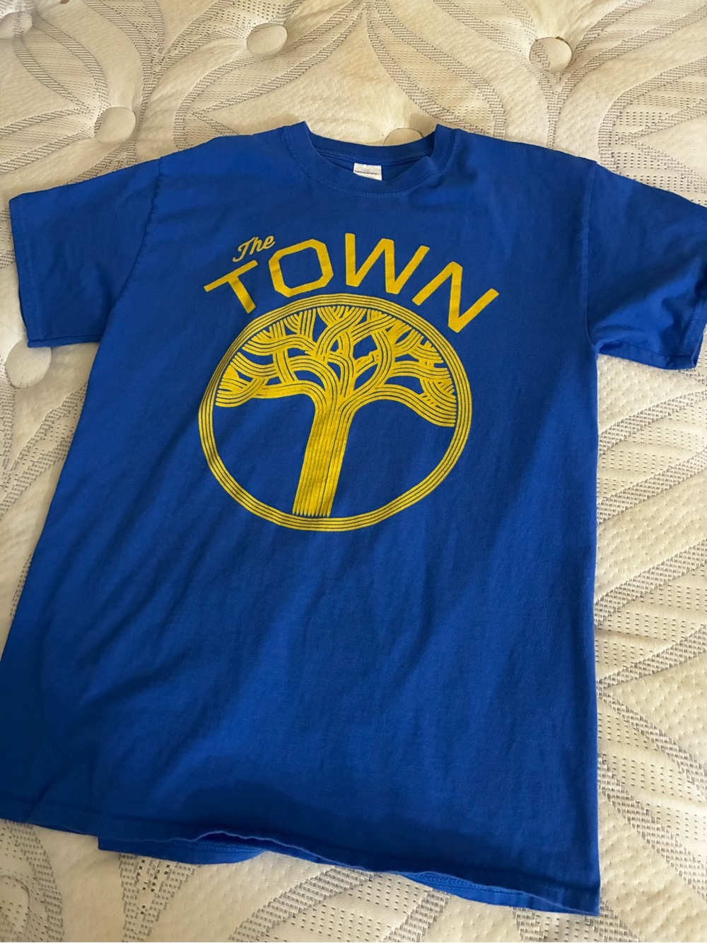 ‘The Town’ Golden State Warriors Blue T-Shirt Size Medium